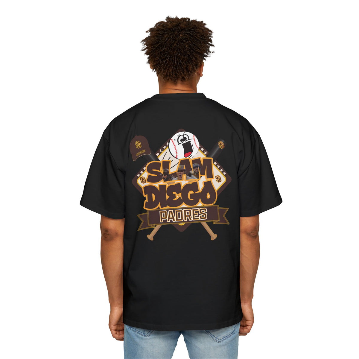 Padres 'Slam Diego' Oversized Tee