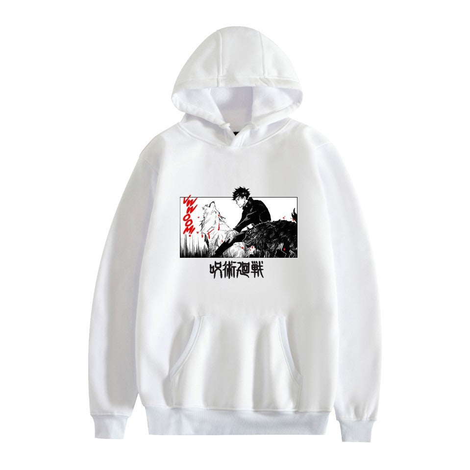 Hot selling spell battle hoodie print casual fashion student men and women autumn and winter fashion brand hoodie