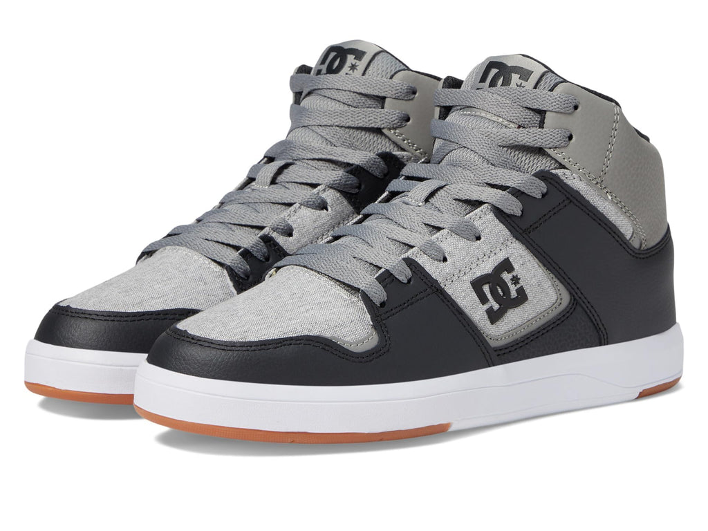 DC Shoes Mens Cure High Skate Shoe 11.5 Grey