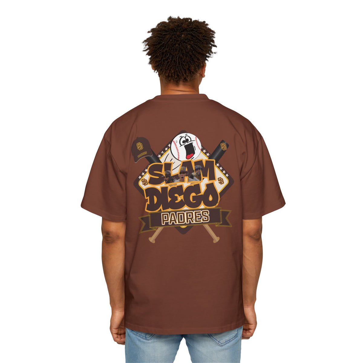 Padres 'Slam Diego' Oversized Tee