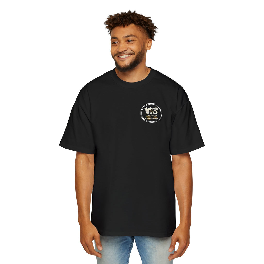 Los Dodgers Baseball Oversized Tee — Back Graphic Bat, Cap & Script Logo