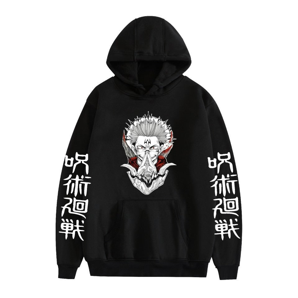 Hot selling spell battle hoodie print casual fashion student men and women autumn and winter fashion brand hoodie