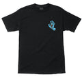 SANTA CRUZ Mens S/S T-Shirt Screaming Hand Skate T-Shirt - Black Size: Large