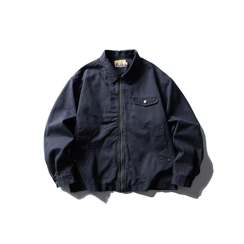 Detroit Work Jacket Men's Streetwear Cleanfit Outerwear