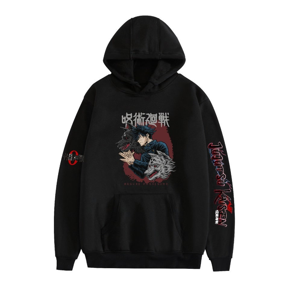 Hot selling spell battle hoodie print casual fashion student men and women autumn and winter fashion brand hoodie