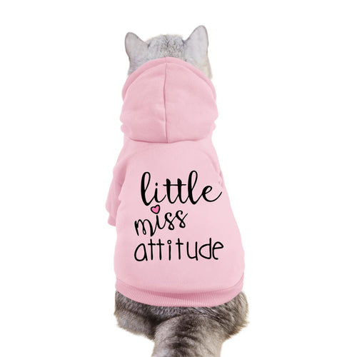"Little Miss Attitude" Pet Hoodie