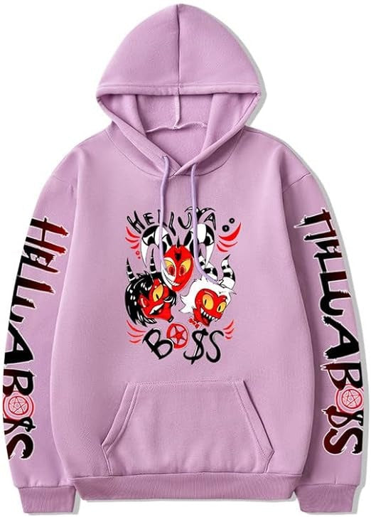Hot selling spell battle hoodie print casual fashion student men and women autumn and winter fashion brand hoodie