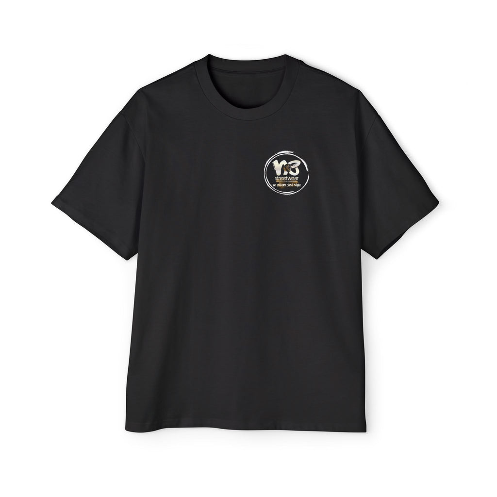 Los Dodgers Baseball Oversized Tee — Back Graphic Bat, Cap & Script Logo