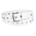 Dickies Womens Grommet Belt White Medium