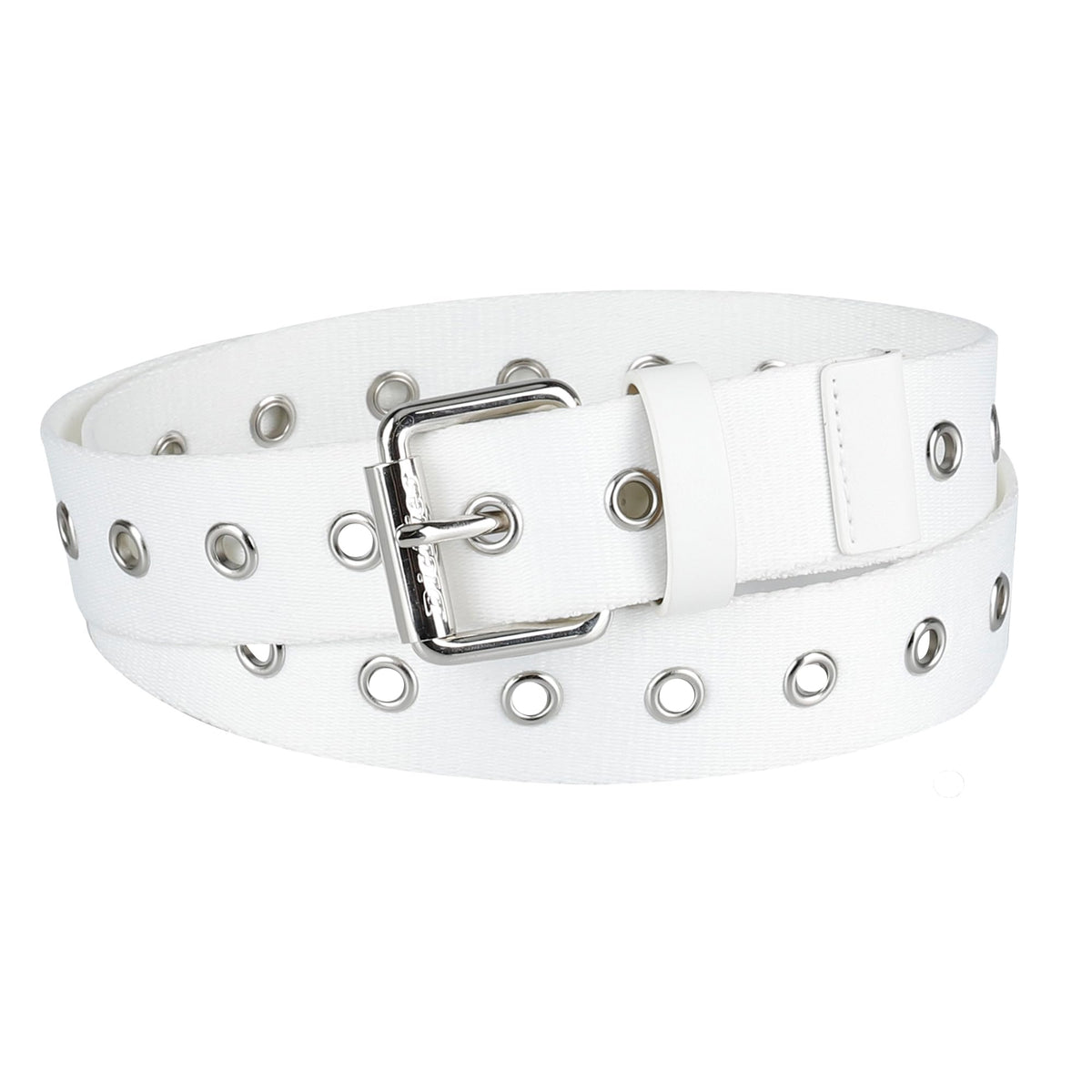 Dickies Womens Grommet Belt White Medium