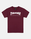 SKATE MAG - TSHIRT - MAROON Red L