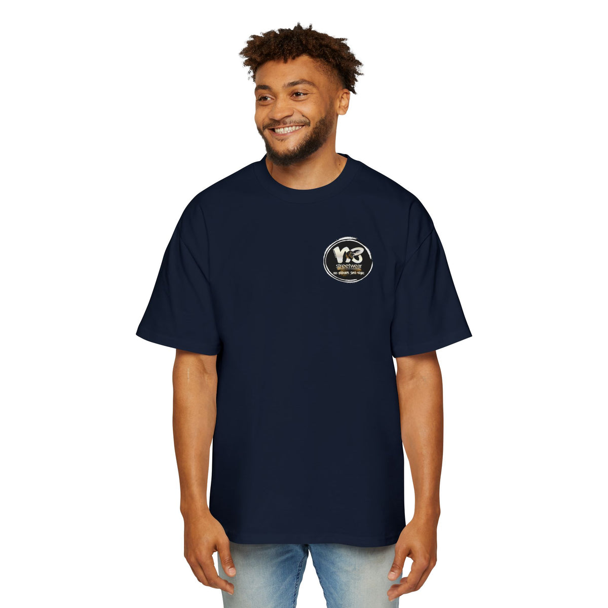 Los Dodgers Baseball Oversized Tee — Back Graphic Bat, Cap & Script Logo