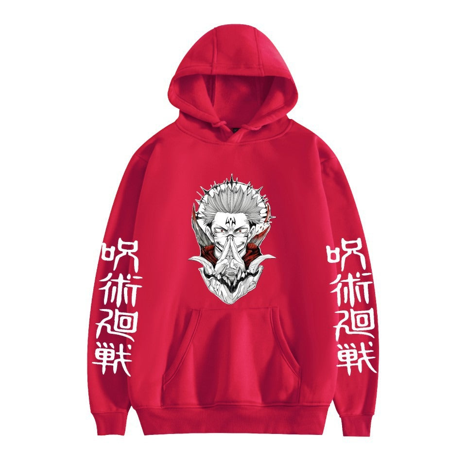 Hot selling spell battle hoodie print casual fashion student men and women autumn and winter fashion brand hoodie