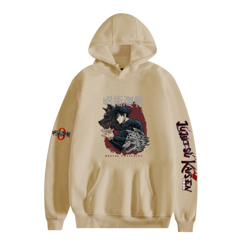 Hot selling spell battle hoodie print casual fashion student men and women autumn and winter fashion brand hoodie