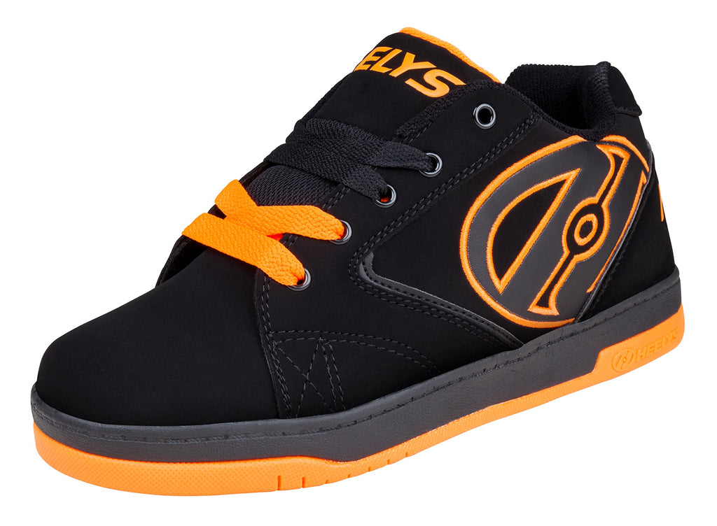 Heelys Kids Propel Skate Shoe Black/Orange 6