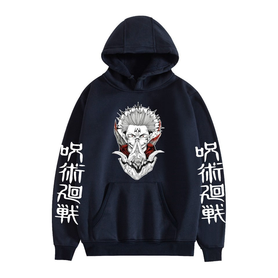 Hot selling spell battle hoodie print casual fashion student men and women autumn and winter fashion brand hoodie
