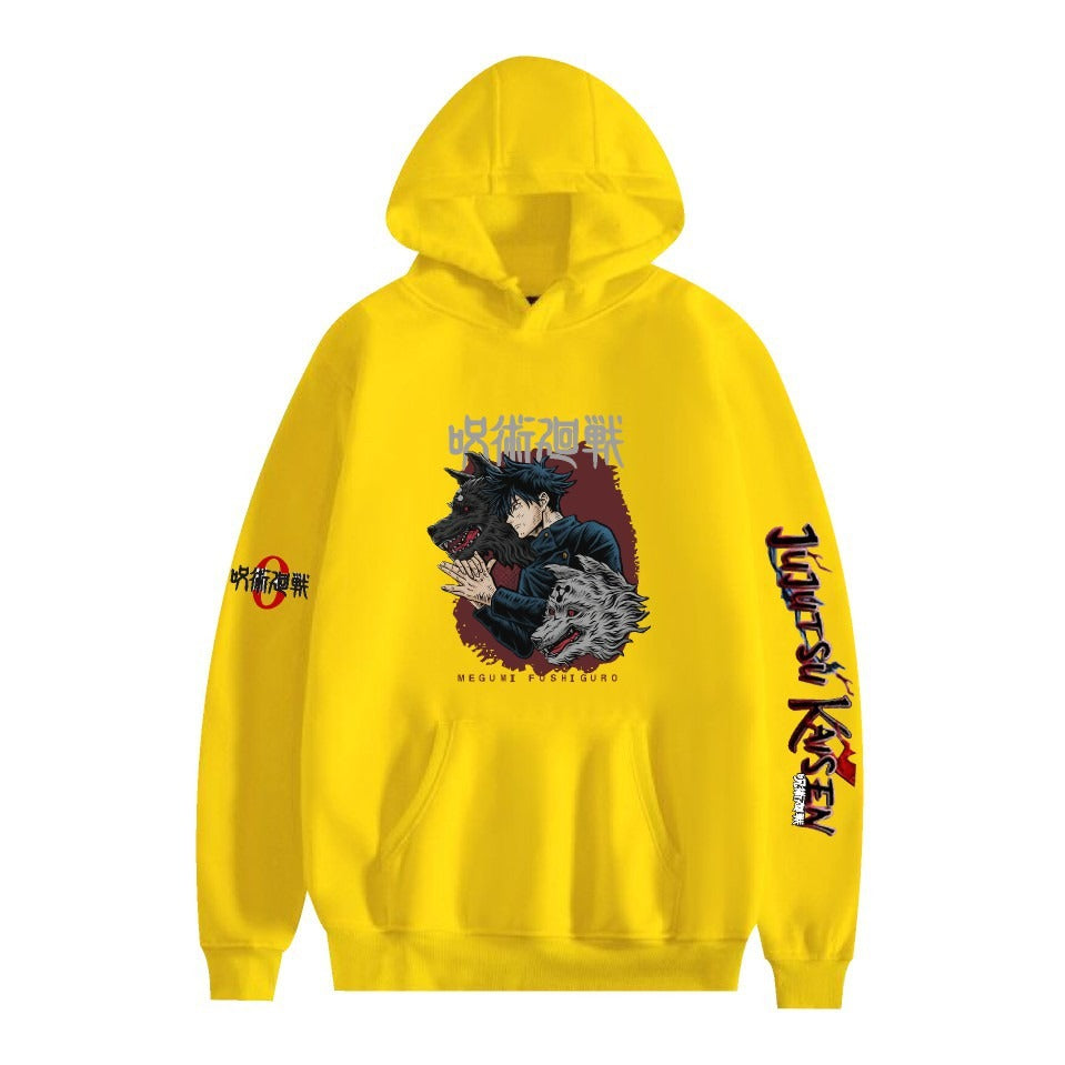 Hot selling spell battle hoodie print casual fashion student men and women autumn and winter fashion brand hoodie