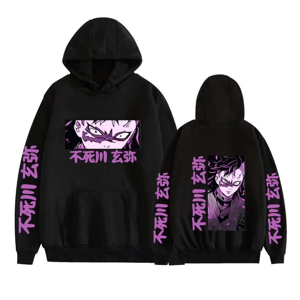 Hot selling anime day hoodie casual loose trend black hoodie men's and women's jackets