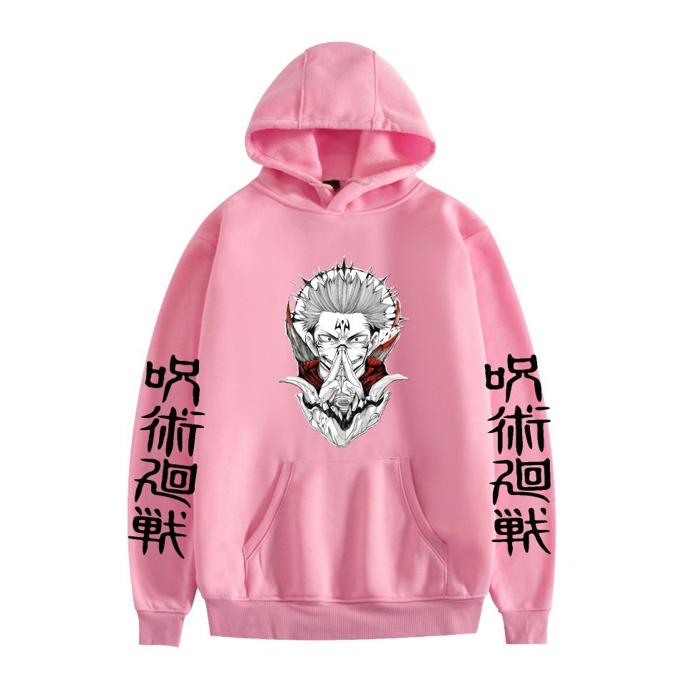 Hot selling spell battle hoodie print casual fashion student men and women autumn and winter fashion brand hoodie