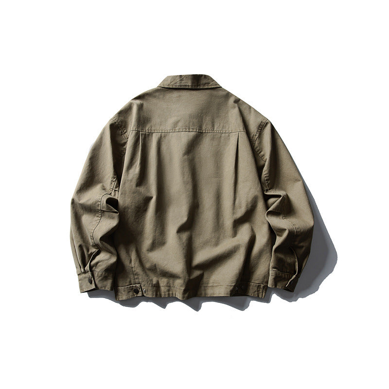 Detroit Work Jacket Men's Streetwear Cleanfit Outerwear