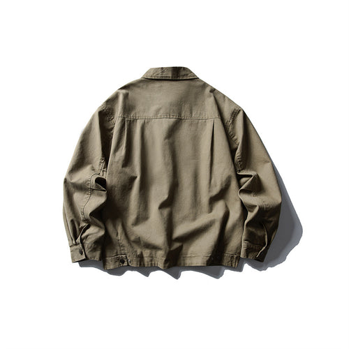 Detroit Work Jacket Men's Streetwear Cleanfit Outerwear