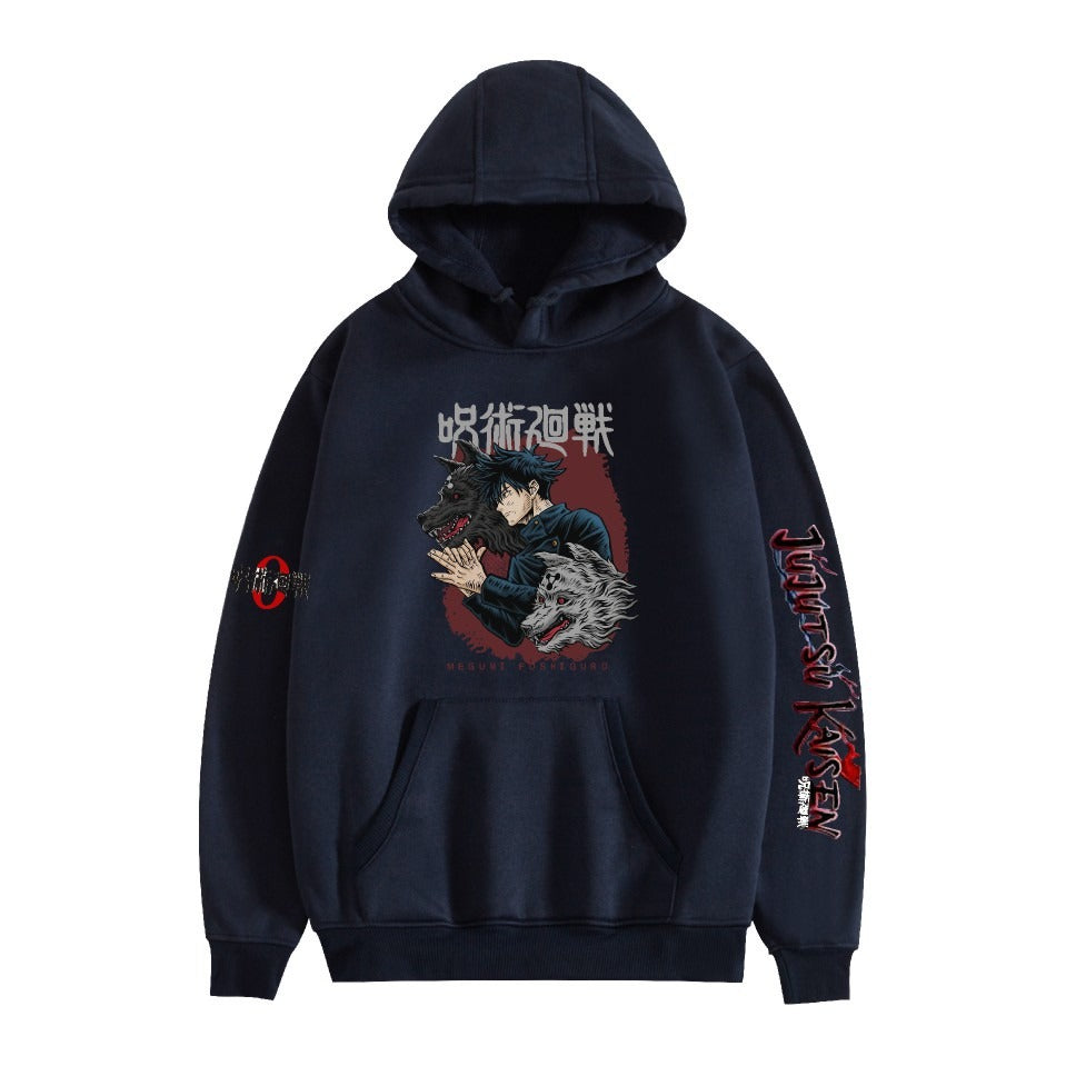 Hot selling spell battle hoodie print casual fashion student men and women autumn and winter fashion brand hoodie