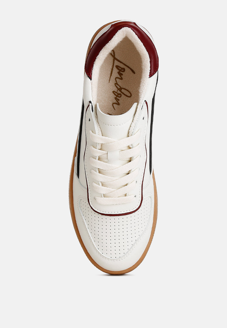 Kyniska Faux Leather Everyday Sneakers-3