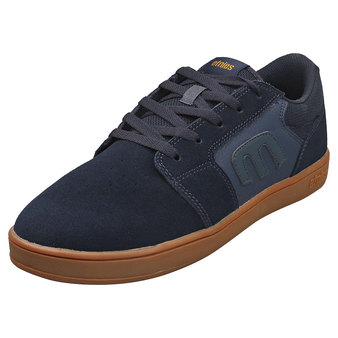 Etnies Mens Cresta Low Topboard Skate Shoe Navy/Gum 7.5