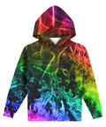 Hgvoetty Hoodies Swetashirts for Boys Girls Graphic Kids Hoody Hoodies 3D Printed Colorful Youth Hooded Sweater 8-10 Years