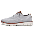 Breeze Shoes for Men Comfortable Dress Shoes for Men Oxfords Lace-Up Lightweight Casual Walking Shoes Mens wearbreeze Shoes Breeze Urban Shoes Breathable Upper Grey